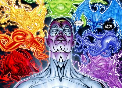 DC Comics, Sinestro Corps, White Lantern - random desktop wallpaper