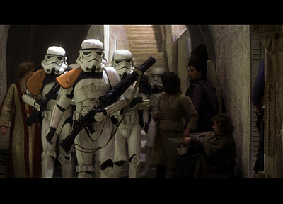 Star Wars, stormtroopers, screenshots - related desktop wallpaper