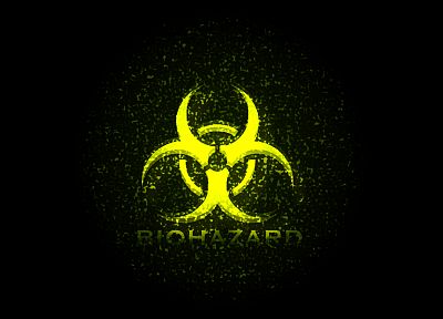 biohazard, symbol - random desktop wallpaper