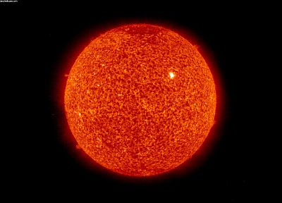 Sun, stars, Red Dwarf - desktop wallpaper