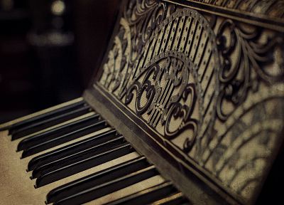 piano, vintage - duplicate desktop wallpaper