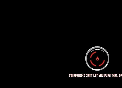 video games, black, death, dark, red ring, Xbox, power button, HAL9000, black background, red ring of death - random desktop wallpaper