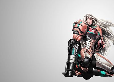 Samus Aran, Metroid Prime - desktop wallpaper