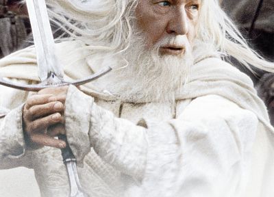 Gandalf, The Lord of the Rings, Ian Mckellen, The Return of the King - duplicate desktop wallpaper