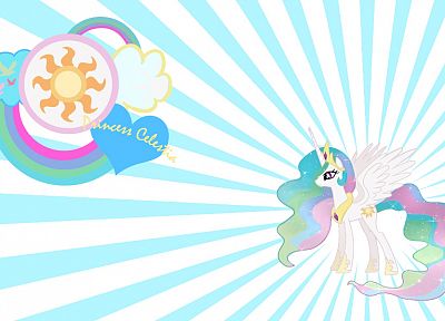 My Little Pony, Princess Celestia - random desktop wallpaper