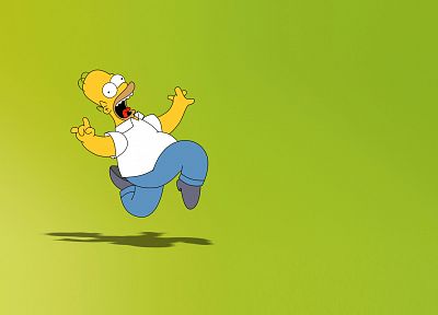 TV, Homer Simpson, The Simpsons - random desktop wallpaper