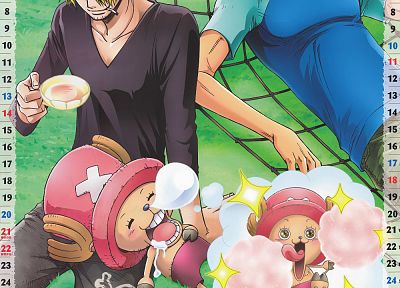 One Piece (anime), calendar - related desktop wallpaper
