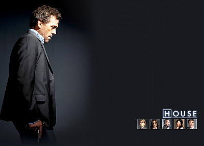 Hugh Laurie, Gregory House, House M.D. - random desktop wallpaper