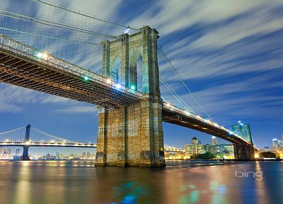 bridges, Brooklyn Bridge - desktop wallpaper