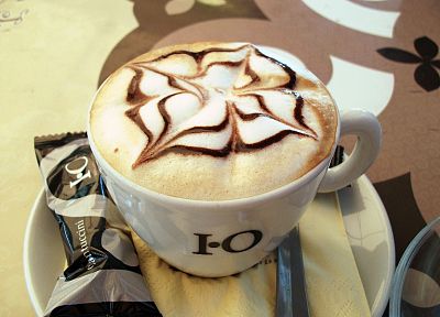 cappuccino, coffee cups - random desktop wallpaper