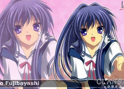 school uniforms, Clannad, Fujibayashi Kyou - random desktop wallpaper