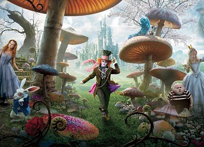 movies, Alice in Wonderland - random desktop wallpaper