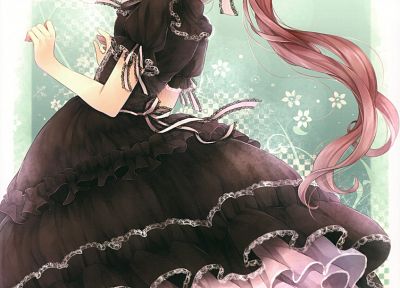 Gothic, gothic dress, anime girls - desktop wallpaper