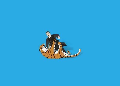 tigers, Theodore Roosevelt - random desktop wallpaper