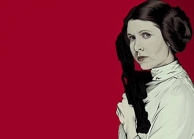 Star Wars, Leia Organa - desktop wallpaper