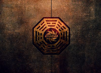 Lost (TV Series), Dharma, logos - desktop wallpaper
