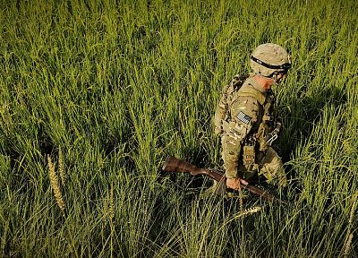 soldiers, army, military, US Army, m14, Multicam - desktop wallpaper