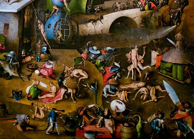 Hell, Hieronymus Bosch - random desktop wallpaper