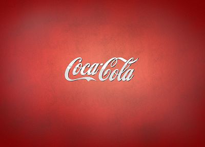Coca-Cola, red background - random desktop wallpaper