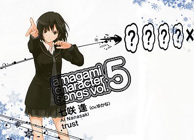 school uniforms, Amagami SS, Nanasaki Ai - random desktop wallpaper