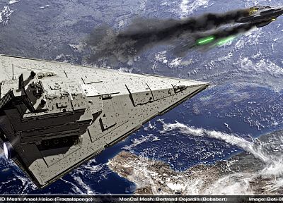 Star Wars, Star Destroyer - desktop wallpaper