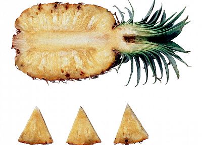 pineapples, fruits, food - duplicate desktop wallpaper