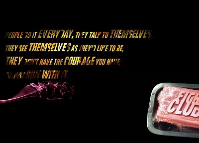 quotes, Fight Club, soap, Tyler Durden - desktop wallpaper