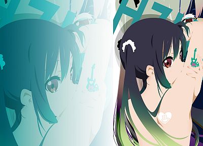 K-ON!, Nakano Azusa - duplicate desktop wallpaper