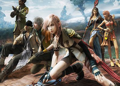 Final Fantasy XIII, Oerba Dia Vanille, Claire Farron - desktop wallpaper