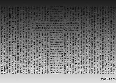 cross, text, typography, Bible, psalm - random desktop wallpaper