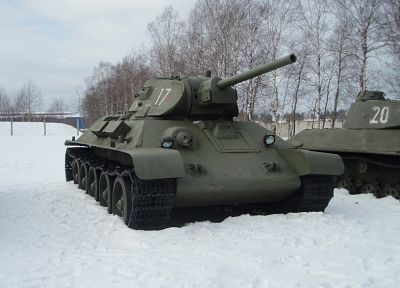 military, tanks, t-34 - desktop wallpaper