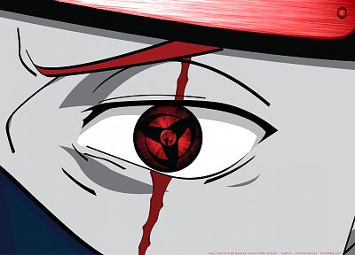 Naruto: Shippuden, Mangekyou Sharingan, Kakashi Hatake - related desktop wallpaper