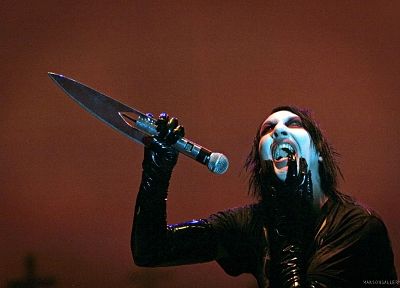 Marilyn Manson - duplicate desktop wallpaper