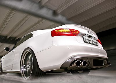 cars, Audi, exhaust - desktop wallpaper