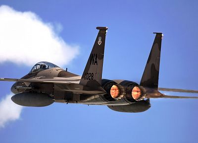 aircraft, F-15 Eagle - random desktop wallpaper