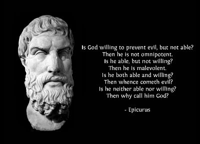 quotes, Epicurus, men, God, philosophy - random desktop wallpaper