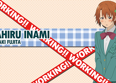 Working!! (Anime), Inami Mahiru - desktop wallpaper