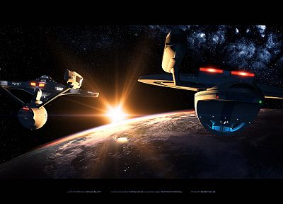 Star Trek, spaceships, vehicles - random desktop wallpaper