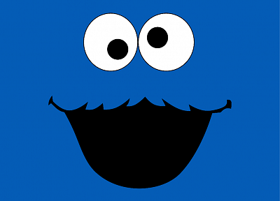 TV, Cookie Monster, Sesame Street - random desktop wallpaper