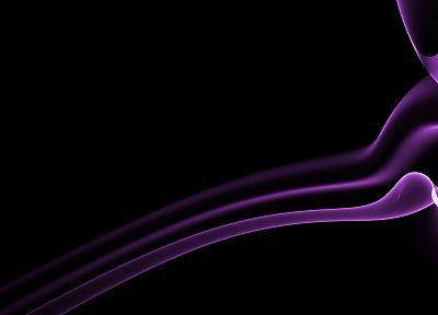 black, smoke, purple, black background - desktop wallpaper