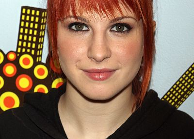 Hayley Williams, music, redheads, singers, faces - related desktop wallpaper