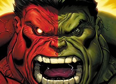 Hulk (comic character), comics - duplicate desktop wallpaper