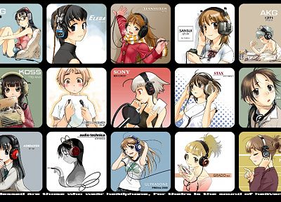 headphones - random desktop wallpaper