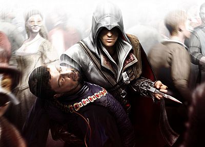 video games, Assassins Creed, Ezio Auditore da Firenze - random desktop wallpaper