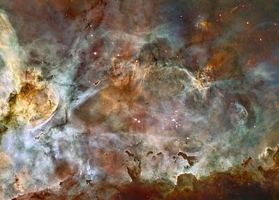 outer space, Carina nebula - desktop wallpaper