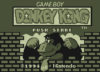 Nintendo, video games, Gameboy, Donkey Kong, retro games - duplicate desktop wallpaper