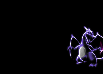 Pokemon, Charizard, black background - desktop wallpaper