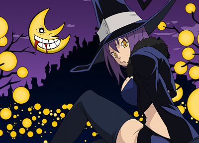 Soul Eater, Blair, witches - related desktop wallpaper