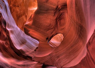 canyon, rock formations, Navajo - random desktop wallpaper