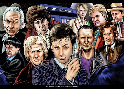 Doctor Who - random desktop wallpaper